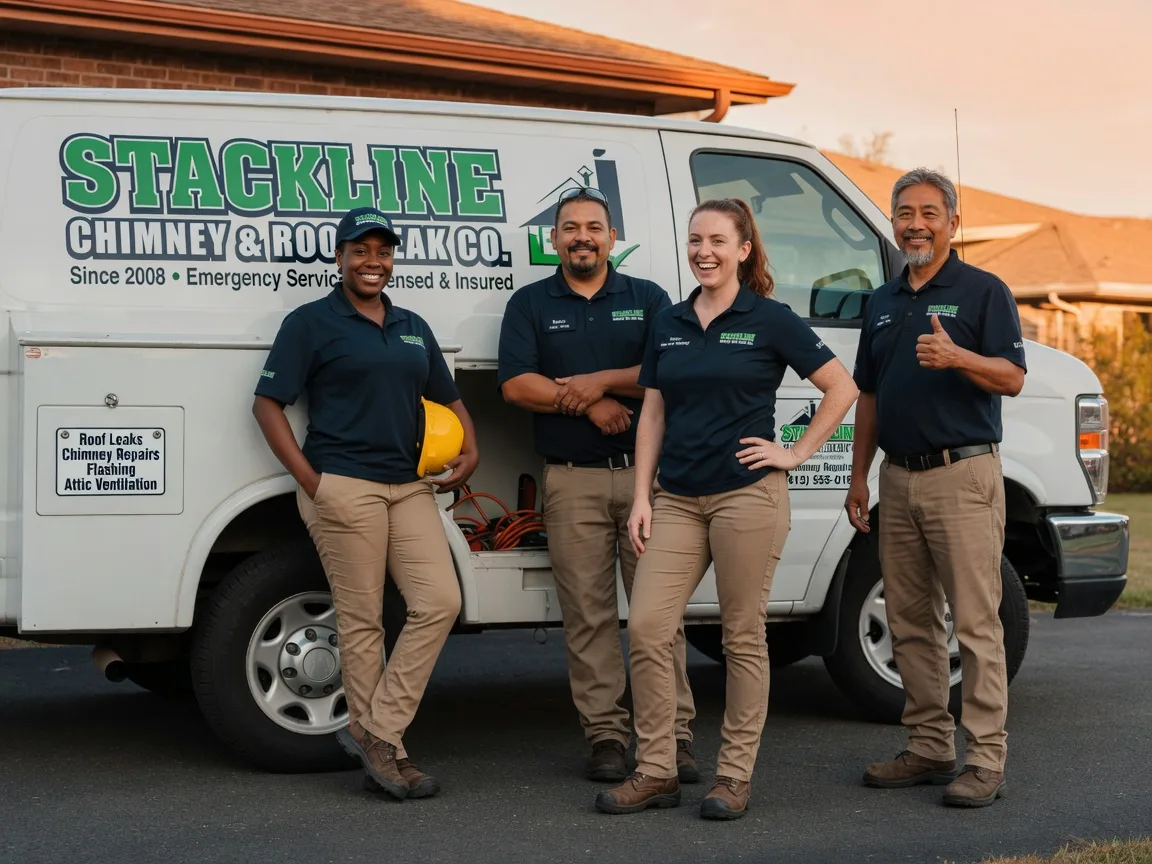 Chimney flashing repair company in Milton, IA